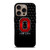 OHIO STATE BUCKEYES WEEDS LOGO iPhone 16 Pro Case Cover