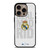 REAL MADRID ADIDAS LOGO iPhone 16 Pro Case Cover