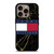 TOMMY HILFIGER BLACK GOLD MARBLE iPhone 16 Pro Case Cover