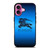 BURBERRY BLUE LOGO iPhone 16 Plus Case Cover