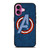 CAPTAIN AMERICA GRUNGE SYMBOL iPhone 16 Plus Case Cover