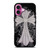 CHROME HEARTS GREY RIBBON iPhone 16 Plus Case Cover