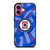 DEPORTIVO CRUZ AZUL MEXICO FOOTBALL ABSTRACT iPhone 16 Plus Case Cover