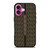 FENDI ROMA STRIPE LOGO iPhone 16 Plus Case Cover FENDI ROMA STRIPE LOGO iPhone 16 Plus Case Cover