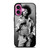 JIMI HENDRIX GUITARIST BLACK WHITE iPhone 16 Plus Case Cover