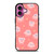 KIRBY GAMES PATTERN iPhone 16 Plus Case Cover