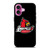 LOUISVILLE CARDINALS BASKETBALL LOGO iPhone 16 Plus Case Cover