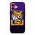LSU TIGERS WOOD EMBLEM iPhone 16 Plus Case Cover