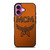 MCM WORLDWIDE SUEDE LOGO iPhone 16 Plus Case Cover
