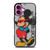 MICKEY MOUSE OFF WHITE ART iPhone 16 Plus Case Cover MICKEY MOUSE OFF WHITE ART iPhone 16 Plus Case Cover