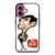 MR BEAN CARTOON LOGO iPhone 16 Plus Case Cover MR BEAN CARTOON LOGO iPhone 16 Plus Case Cover