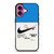 NIKE AIR JORDAN 1OFF WHITE BLUE iPhone 16 Plus Case Cover NIKE AIR JORDAN 1OFF WHITE BLUE iPhone 16 Plus Case Cover