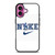 NIKE DISNEY STITCH CARTOON iPhone 16 Plus Case Cover NIKE DISNEY STITCH CARTOON iPhone 16 Plus Case Cover