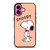 PEANUTS SNOOPY PINK iPhone 16 Plus Case Cover