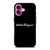 SALVATORE FERRAGAMO LOGO iPhone 16 Plus Case Cover
