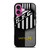 SANTOS FC FOOTBALL LEATHER LOGO iPhone 16 Plus Case Cover