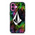 VOLCOM MARIJUANA LEAF iPhone 16 Plus Case Cover