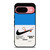 NIKE AIR JORDAN 1OFF WHITE BLUE Google Pixel 9 Case Cover NIKE AIR JORDAN 1OFF WHITE BLUE Google Pixel 9 Case Cover