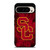USC TROJANS RED SMOKED LOGO Google Pixel 9 Pro Case Cover USC TROJANS RED SMOKED LOGO Google Pixel 9 Pro Case Cover