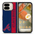 ATLANTA BRAVES BASEBALL STRIPE SYMBOL Google Pixel 9 Pro Fold Case Cover