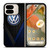 VW VOLKSWAGEN BLUE CARBON EMBLEM Google Pixel 9 Pro Fold Case Cover