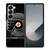 PHILADELPHIA FLYERS METAL EMBLEM Samsung Galaxy Z Fold 6 Case Cover