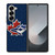 TORONTO BLUE JAYS LEATHER LOGO Samsung Galaxy Z Fold 6 Case Cover
