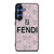 FENDI ROMA PINK PATTERN Samsung Galaxy S25 Case Cover FENDI ROMA PINK PATTERN Samsung Galaxy S25 Case Cover