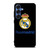 REAL MADRID FOOTBALL BLACK LOGO Samsung Galaxy S25 Case Cover