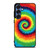 TIE DYE RAINBOW PATTERN Samsung Galaxy S25 Case Cover