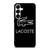 LACOSTE BLACK LINE ART LOGO Samsung Galaxy S25 Plus Case Cover LACOSTE BLACK LINE ART LOGO Samsung Galaxy S25 Plus Case Cover