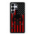 PUNISHER RED BLACK AMERICAN FLAG Samsung Galaxy S25 Ultra Case Cover