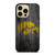 IOWA HAWKEYES WOOD LOGO  iPhone 14 Pro Max Case Cover