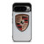 PORSCHE SILVER METAL EMBLEM Google Pixel 9 Pro XL Case Cover PORSCHE SILVER METAL EMBLEM Google Pixel 9 Pro XL Case Cover