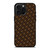 BURBERRY LOGO PATTERN EMBLEM BROWN iPhone 16 Pro Max Case Cover