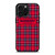 BURBERRY LONDON ENGLAND RED PATTERN iPhone 16 Pro Max Case Cover
