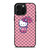 HELLO KITTY GUCCI PINK PATTERN LOGO iPhone 16 Pro Max Case Cover HELLO KITTY GUCCI PINK PATTERN LOGO iPhone 16 Pro Max Case Cover