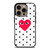 COMME DES GARCONS POLKADOT iPhone 16 Pro Case Cover COMME DES GARCONS POLKADOT iPhone 16 Pro Case Cover