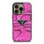 PRADA MILANO PINK SNAKE SKIN iPhone 16 Pro Case Cover