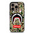 SHARK CAMO BATHING APE SUPREME iPhone 16 Pro Case Cover