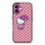 HELLO KITTY GUCCI PINK PATTERN LOGO iPhone 16 Plus Case Cover HELLO KITTY GUCCI PINK PATTERN LOGO iPhone 16 Plus Case Cover