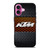 KTM RACING METAL iPhone 16 Plus Case Cover KTM RACING METAL iPhone 16 Plus Case Cover