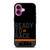 KTM READY TO RACE BLACK iPhone 16 Plus Case Cover KTM READY TO RACE BLACK iPhone 16 Plus Case Cover