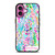 LILLY PULITZER CATCH THE WAVE iPhone 16 Plus Case Cover