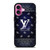 LOUIS VUITTON BANDANA PATTERN iPhone 16 Plus Case Cover
