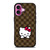 LOUIS VUITTON LOGO LV PATTERN HELLO KITTY iPhone 16 Plus Case Cover LOUIS VUITTON LOGO LV PATTERN HELLO KITTY iPhone 16 Plus Case Cover