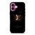 LV LOUIS VUITTON PARIS EMBLEM LOGO iPhone 16 Plus Case Cover LV LOUIS VUITTON PARIS EMBLEM LOGO iPhone 16 Plus Case Cover