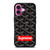 SUPREME GO PATTERN iPhone 16 Plus Case Cover SUPREME GO PATTERN iPhone 16 Plus Case Cover