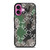VALENTINO CAMO PATTERN iPhone 16 Plus Case Cover VALENTINO CAMO PATTERN iPhone 16 Plus Case Cover