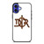 DIOR METAL LOGO iPhone 16 Case Cover
